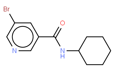 HB11439 | 342013-85-8 | N-Cyclohexyl 5-bromonicatinamide