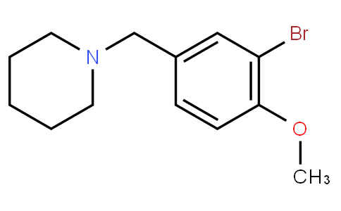 HB11476 | 886-47-5 | 1-(3-Bromo-4-methoxy-benzyl)-piperidine