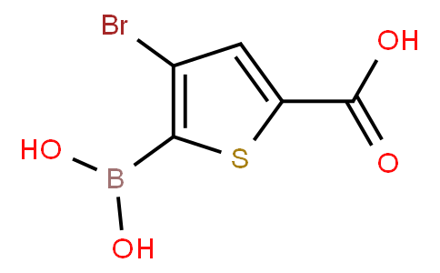 HB11481 | 1451392-85-0 | 3-Bromo-5-carboxythiophene-2-boronic acid