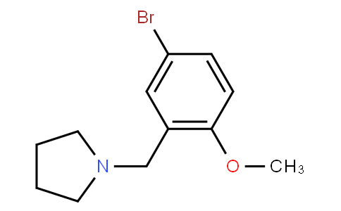 HB11492 | 864418-18-8 | 1-(5-Bromo-2-methoxy-benzyl)-pyrrolidine