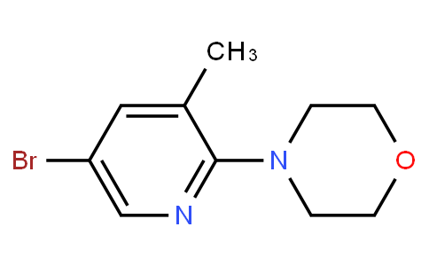 HB11570 | 566158-47-2 | 5-Bromo-3-methyl-2-(morpholino)pyridine