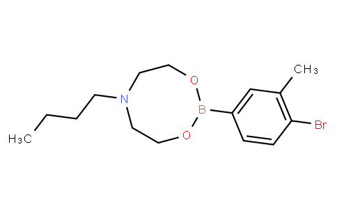 HB11665 | 1451391-62-0 | 4-Bromo-3-methylphenylboronic acid N-butyldiethanolamine ester
