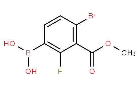 HB11685 | 1451391-94-8 | (4-Bromo-2-fluoro-3-methoxycarbonylphenyl)boronic acid