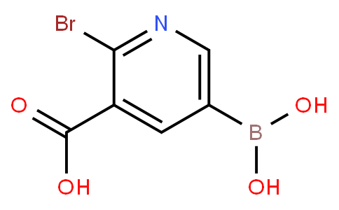 HB11753 | 1451393-49-9 | 2-Bromo-3-carboxypyridine-5-boronic acid