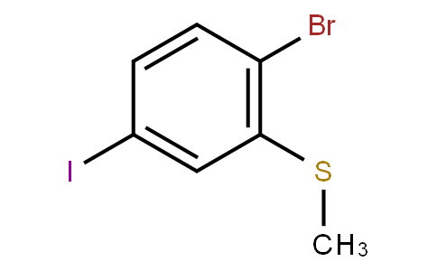 HB11905 | 1032231-26-7 | 1-Bromo-4-iodo-2-(methylthio)benzene