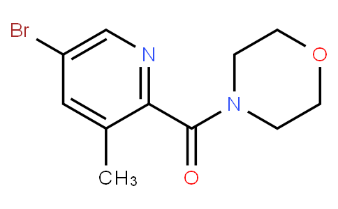 HB11921 | 244139-60-4 | 5-Bromo-3-methyl-2-morpholinocarbonylpyridine