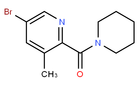 HB11945 | 934000-34-7 | 5-Bromo-3-methyl-2-[(piperidin-1-yl)carbonyl]pyridine