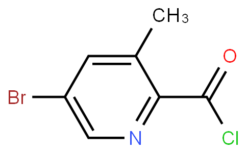 HB11946 | 1114809-24-3 | 5-Bromo-3-methylpyridine-2-carbonyl chloride