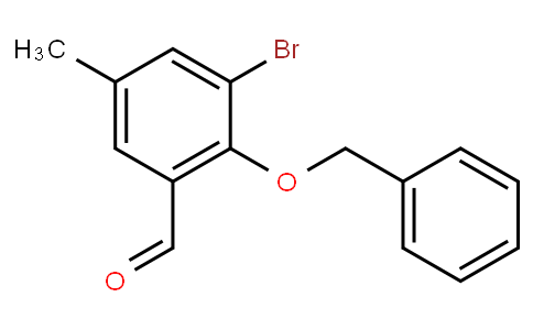 HB11958 | 1194683-48-1 | 3-Bromo-5-methyl-2-(phenylmethoxy)benzaldehyde