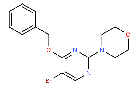 HB12276 | 885952-23-8 | 4-Benzyloxy-5-bromo-2-morpholin-4-yl-pyrimidine