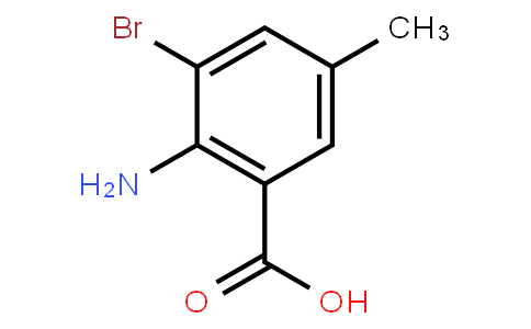 2-Amino-3-Bromo-5-methylbenzoic acid