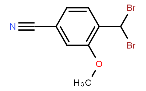 HB12443 | 914106-35-7 | 4-DiBromomethyl-3-methoxybenzonitrile