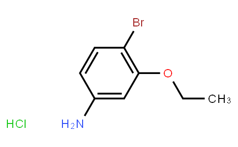 HB12466 | 125756-95-8 | 4-Bromo-3-ethoxyaniline HCl