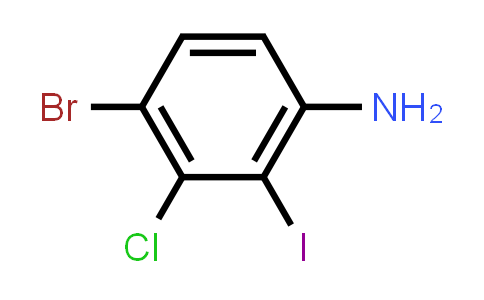 HB12728 | 1426566-90-6 | 4-Bromo-3-chloro-2-iodoaniline