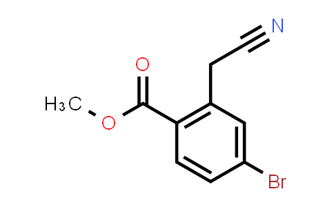 HB12791 | 1083181-36-5 | 4-Bromo-2-cyanomethylbenzoic acid methyl ester