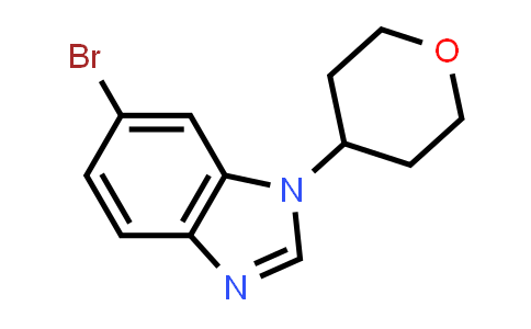 HB12876 | 1245649-58-4 | 6-bromo-1-(tetrahydro-2H-pyran-4-yl)-1H-benzo[d]imidazole