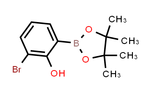 2-bromo-6-(4,4,5,5-tetramethyl-1,3,2-dioxaborolan-2-yl)phenol