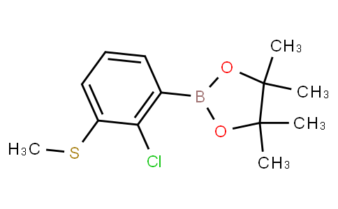 HC10574 | 2-Chloro-3-(methylsulfanyl)phenylboronic acid pinacol ester