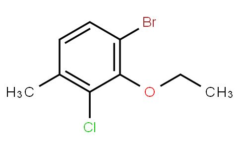 HC10608 | 2244107-80-8 | 4-Bromo-2-chloro-3-ethoxytoluene