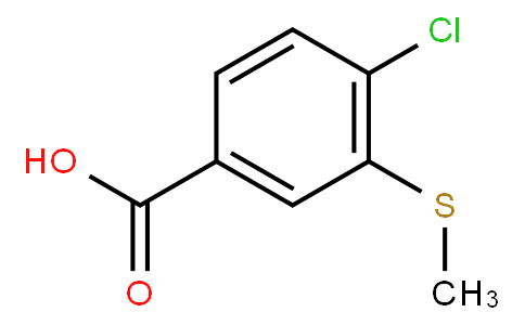 HC10622 | 166811-60-5 | 4-Chloro-3-(methylthio)benzoic acid