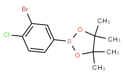 HC10649 | 1256781-68-6 | 2-(3-Bromo-4-chlorophenyl)-4,4,5,5-tetramethyl-1,3,2-dioxaborolane