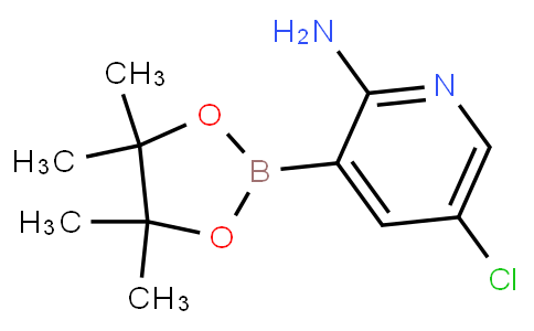 HC10668 | 2096339-55-6 | 2-Amino-5-chloropyridine-3-boronic acid pinacol ester