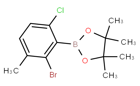 HC10693 | 2-Bromo-6-chloro-3-methylphenylboronic acid pinacol ester