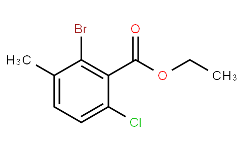 HC10695 | 1478503-69-3 | Ethyl 2-bromo-6-chloro-3-methylbenzoate