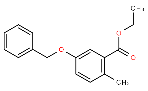 HC10703 | 2221812-01-5 | 5-Benzyloxy-2-methylbenzoic acid ethyl ester