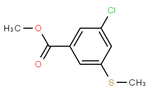 HC10733 | 1824578-68-8 | Methyl 3-chloro-5-(methylsulfanyl)benzoate