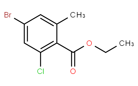 HC10762 | 1823870-34-3 | Ethyl 4-bromo-2-chloro-6-methylbenzoate