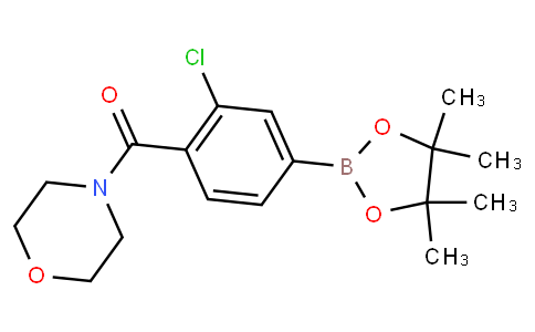 HC10793 | 3-Chloro-4-(morpholine-4-carbonyl)phenylboronic acid pinacol ester