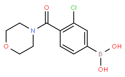 HC10820 | 850589-49-0 | 3-Chloro-4-(morpholine-4-carbonyl)phenylboronic acid