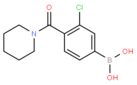 HC10821 | 850589-50-3 | 3-Chloro-4-(piperidine-1-carbonyl)phenylboronic acid