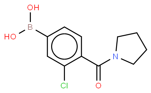 HC10822 | 850589-51-4 | 3-Chloro-4-(pyrrolidinyl-1-carbonyl)phenylboronic acid