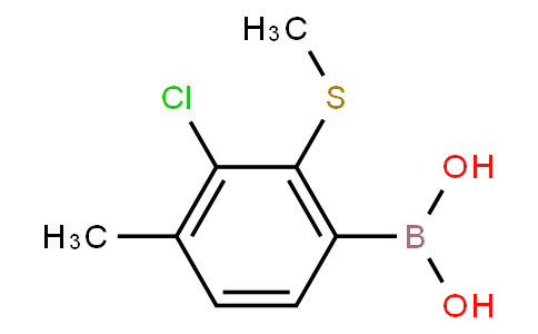 HC10937 | 2121513-73-1 | 3-Chloro-4-methyl-2-(methylthio)phenylboronic acid