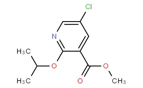 HC11078 | 1826110-05-7 | Methyl 5-chloro-2-(propan-2-yloxy)pyridine-3-carboxylate