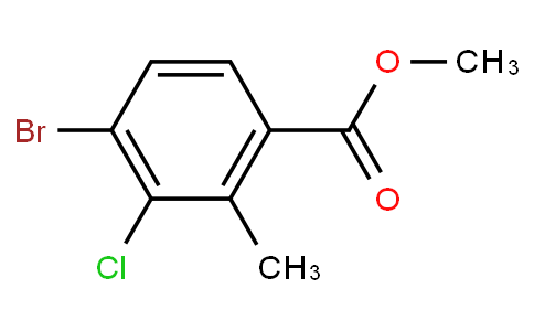 HC11105 | 1427360-08-4 | Methyl 4-bromo-3-chloro-2-methylbenzoate