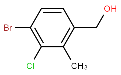 HC11107 | 1809168-73-7 | (4-Bromo-3-chloro-2-methylphenyl)methanol
