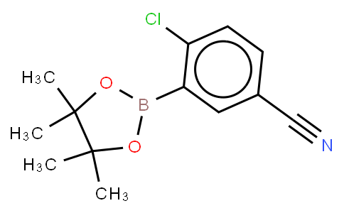 HC11249 | 863868-30-8 | 2-Chloro-5-cyanophenyl boronic acid pinacol ester