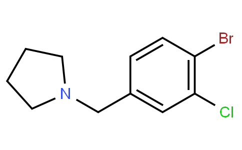 HC11359 | 1092069-95-8 | 1-[(4-Bromo-3-chlorophenyl)methyl]-pyrrolidine