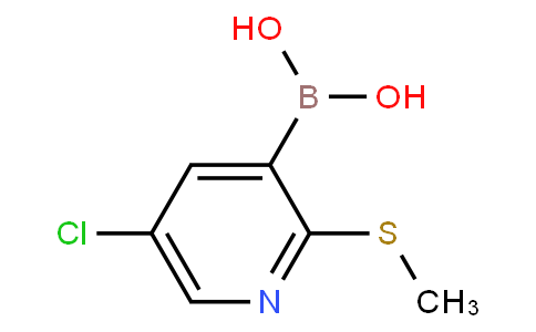 HC11390 | 1451392-63-4 | 5-Chloro-2-(methylsulfanyl)pyridine-3-boronic acid