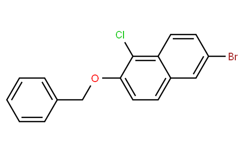 HC11395 | 887343-51-3 | 6-Benzyloxy-2-bromo-5-chloronaphthalene
