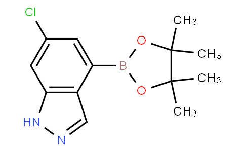 HC11451 | 1802433-98-2 | 6-Chloro-1H-indazole-4-boronic acid pinacol ester