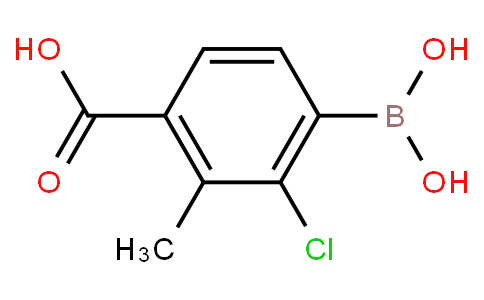 HC11525 | 1451391-31-3 | 4-Carboxy-2-chloro-3-methylphenylboronic acid