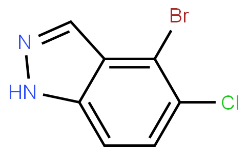 HC11597 | 1056264-74-4 | 4-Bromo-5-chloro-1H-indazole