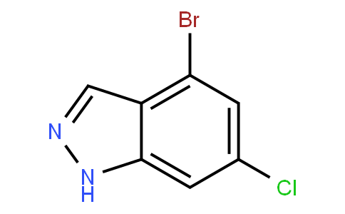 HC11650 | 885519-03-9 | 4-Bromo-6-chloro-1H-indazole