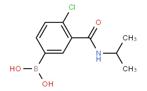HC11692 | 871332-74-0 | 4-Chloro-3-(isopropylcarbamoyl)phenylboronic acid