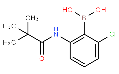 HC11748 | 1451390-83-2 | 2-(tert-Butylcarbonylamino)-6-chlorophenylboronic acid