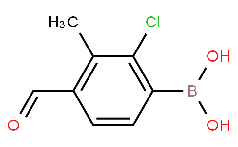HC11942 | 1451391-36-8 | 2-Chloro-4-formyl-3-methylphenylboronic acid